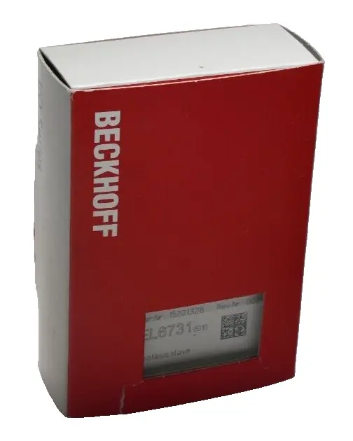 Produktfoto 1 von Beckhoff EtherCAT-Klemme, 1-Kanal-Kommunikations-Interface | EL6731-0010