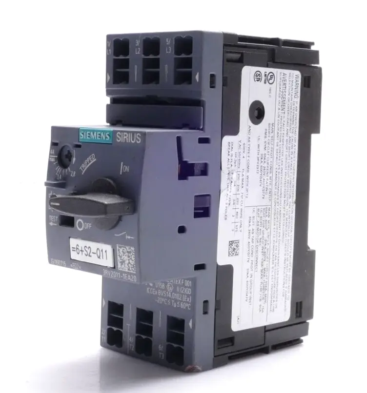 Produktfoto 1 von Siemens SIRIUS Leistungsschalter 3RV2 011-1EA20 | E:02 | 3RV2011-1EA20