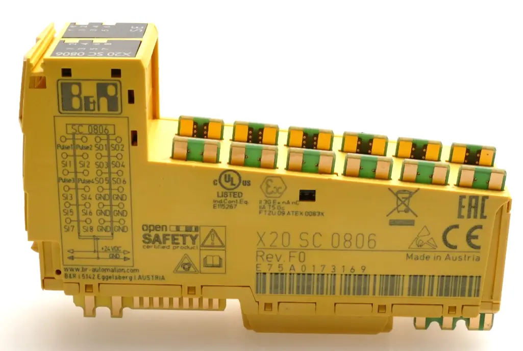 Produktfoto 1 von B&R Digitales Mischmodul X20 SC 0806 | Rev. F0 | X20SC0806