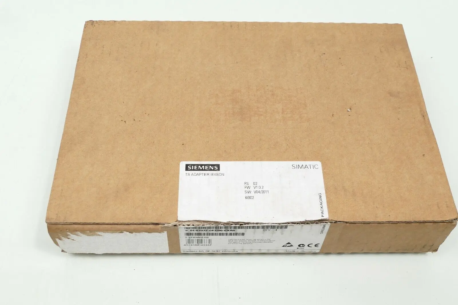 Produktfoto 1 von Siemens TS-Adapter IE/ISDN 6ES7 972-0ED00-0XA0 | E:02 | 6ES7972-0ED00-0XA0