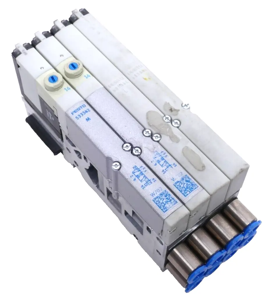 Produktfoto 1 von Festo 533352 Endplatte + 533360 Elektronikmodul + 2x 533342 + 2x 533351