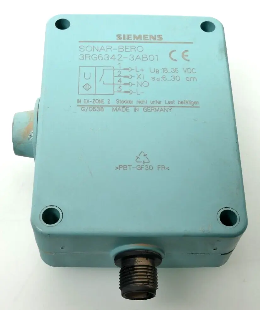 Produktfoto 1 von Siemens SONAR-BERO Sensor 3RG6342-3AB01 | 3RG6 342-3AB01