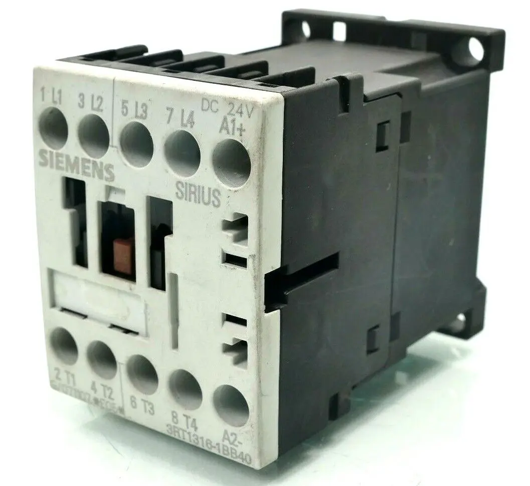 Produktfoto 1 von 2x Siemens SIRIUS Leistungsschütz 3RT1 316-1BB40 | E:05 | 3RT1316-1BB40