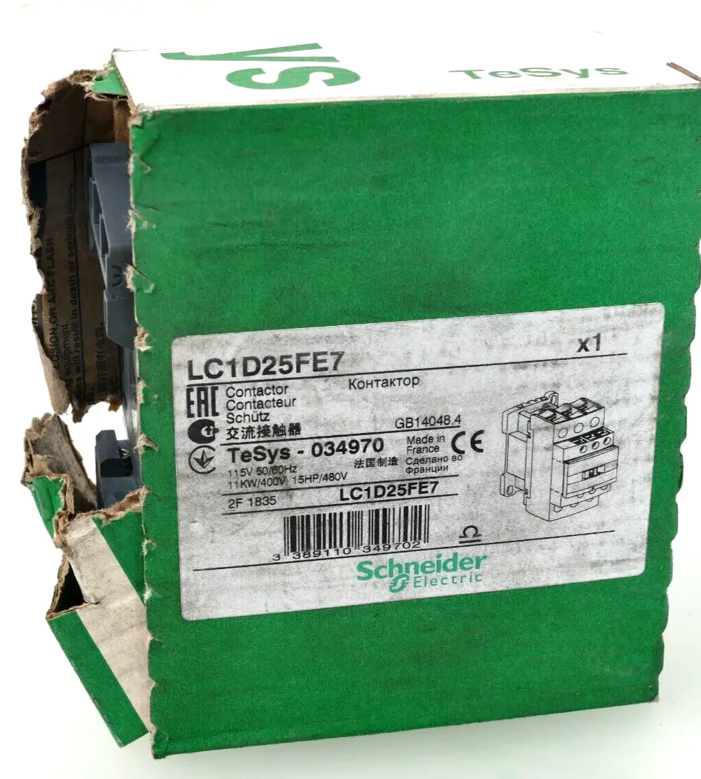 Produktfoto 1 von Schneider Electric TeSys Schütz LC1D25FE7 | 034970