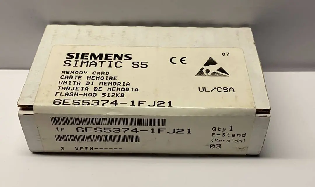 Siemens SIMATIC S5 | 6ES5 374-1FJ21 | E:03 | 6ES5374-1FJ21