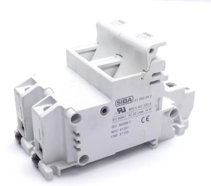 Produktfoto 1 von SIBA 51 060 04.2 600V AC 100A Sicherungshalter