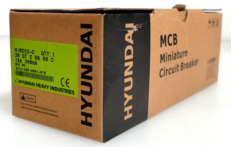 Produktfoto 1 von Hyundai HiRD32-C 3N G7 S 00 00 C Miniatur Circuit Breaker 3NG7S0000C 16A 300mA