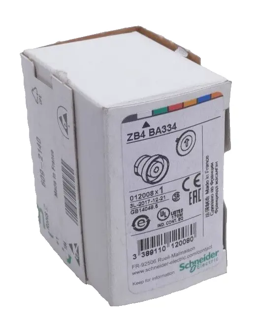 Produktfoto 1 von 4x Schneider Electric ZB4 BA334 Drucktaster ZB4BA334 | 012008