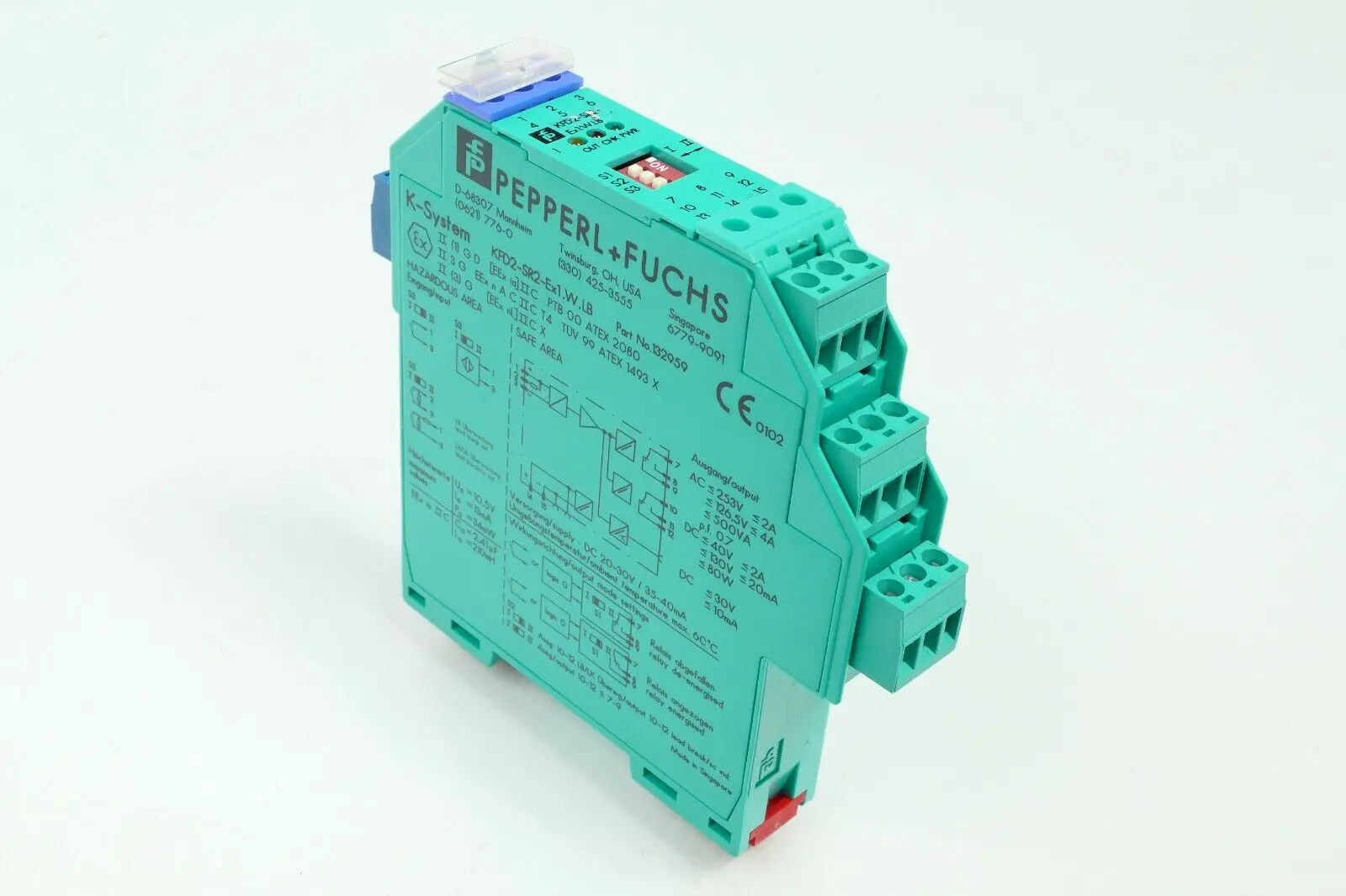 Produktfoto 1 von Pepperl + Fuchs Schaltverstärker KFD2-SR2-Ex1.W.LB | 132959