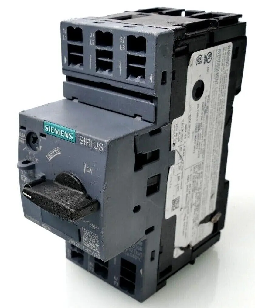 Produktfoto 1 von Siemens SIRIUS Leistungsschalter 3RV2 011-0FA20 | E:02 | 3RV2011-0FA20