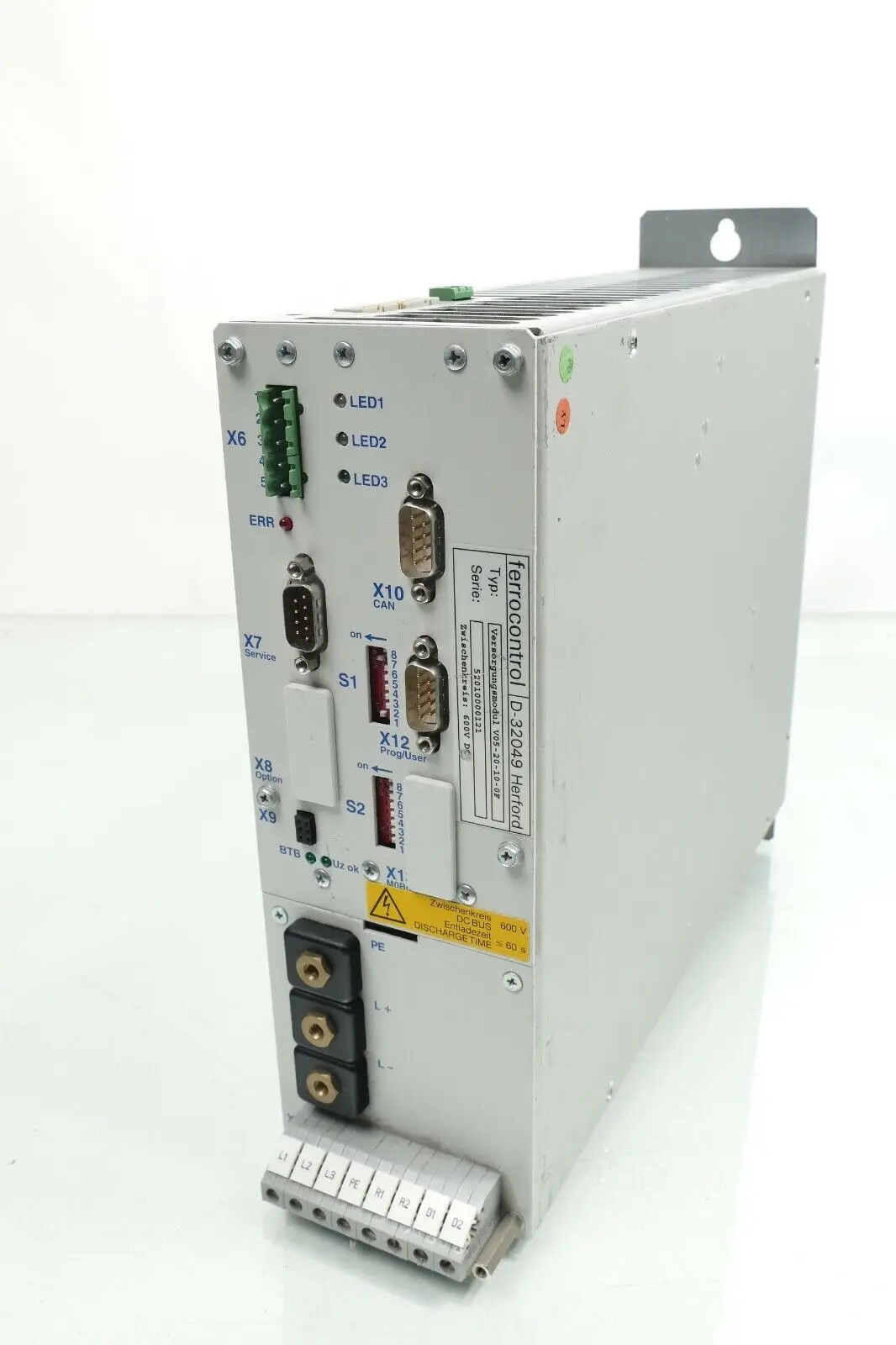 Produktfoto 1 von ferrocontrol Versorgungsmodul V05-20-10-0F