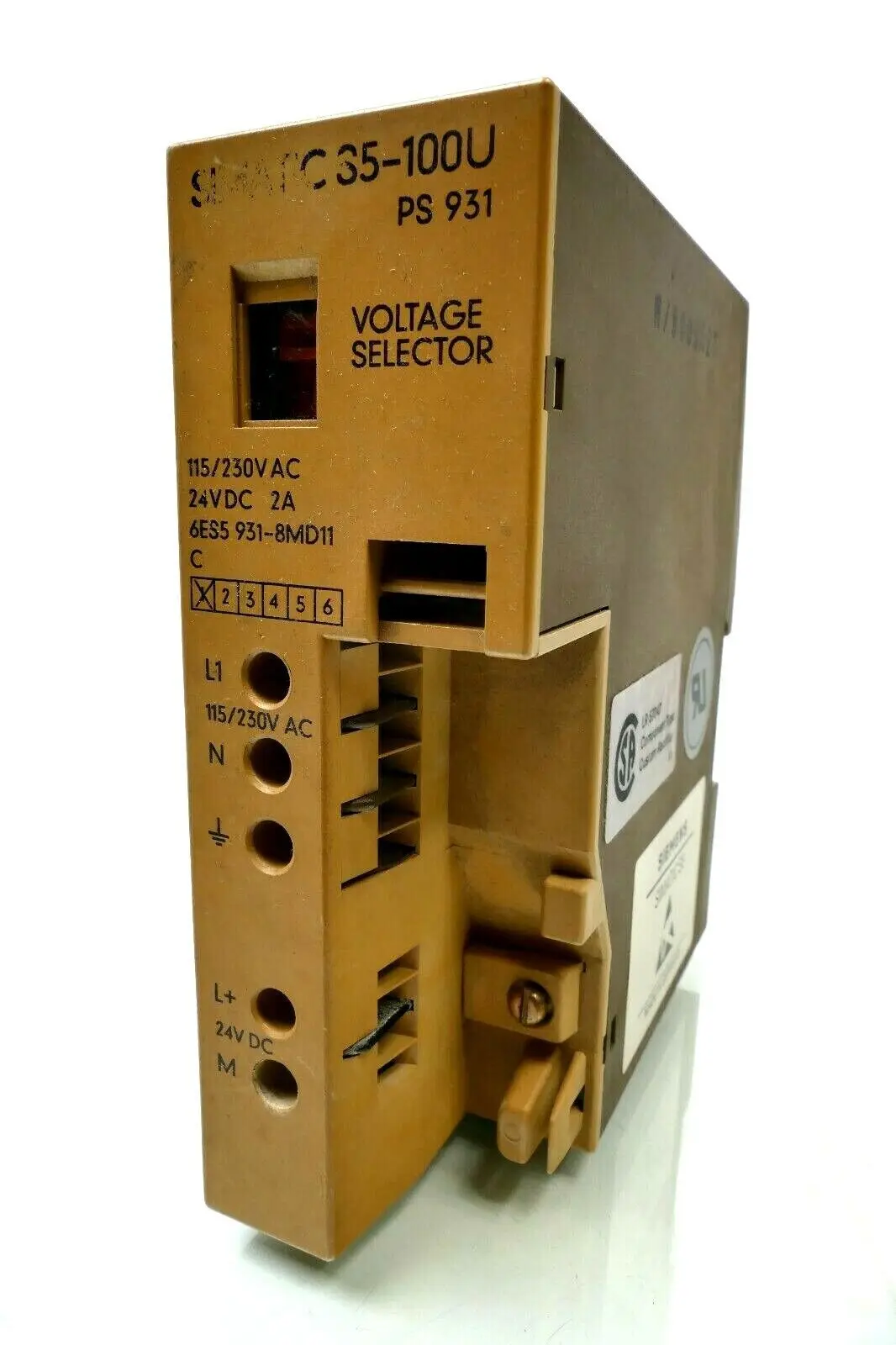 Produktfoto 1 von Siemens Simatic S5 6ES5 931-8MD11 | E:01 | 6ES5931-8MD11