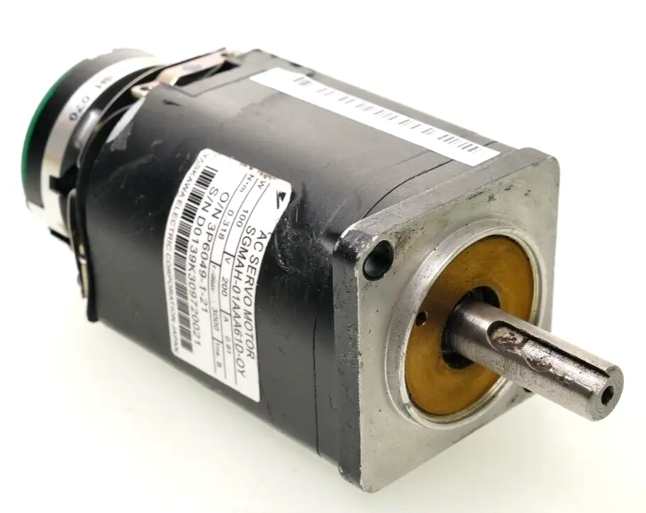 Produktfoto 1 von Yaskawa Electric 3P6049-1-21 AC Servo Motor | SGMAH-01AAA61D-OY