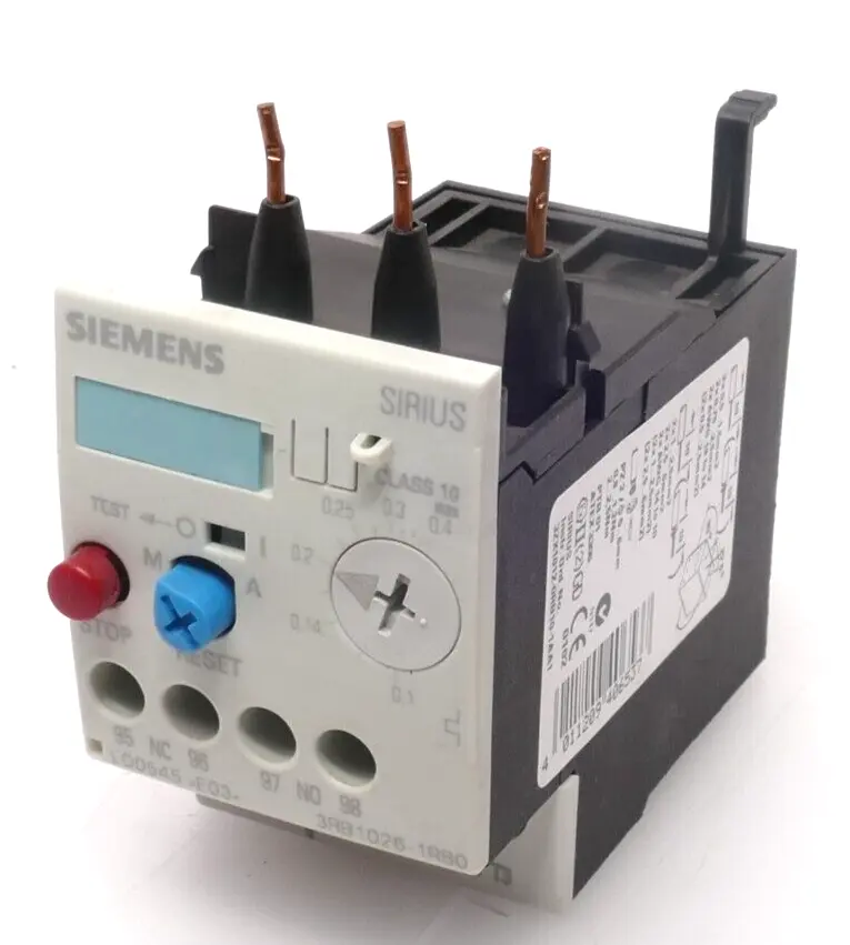 Produktfoto 1 von Siemens SIRIUS Überlastrelais 3RB1 026-1RB0 | E:03 | 3RB1026-1RB0