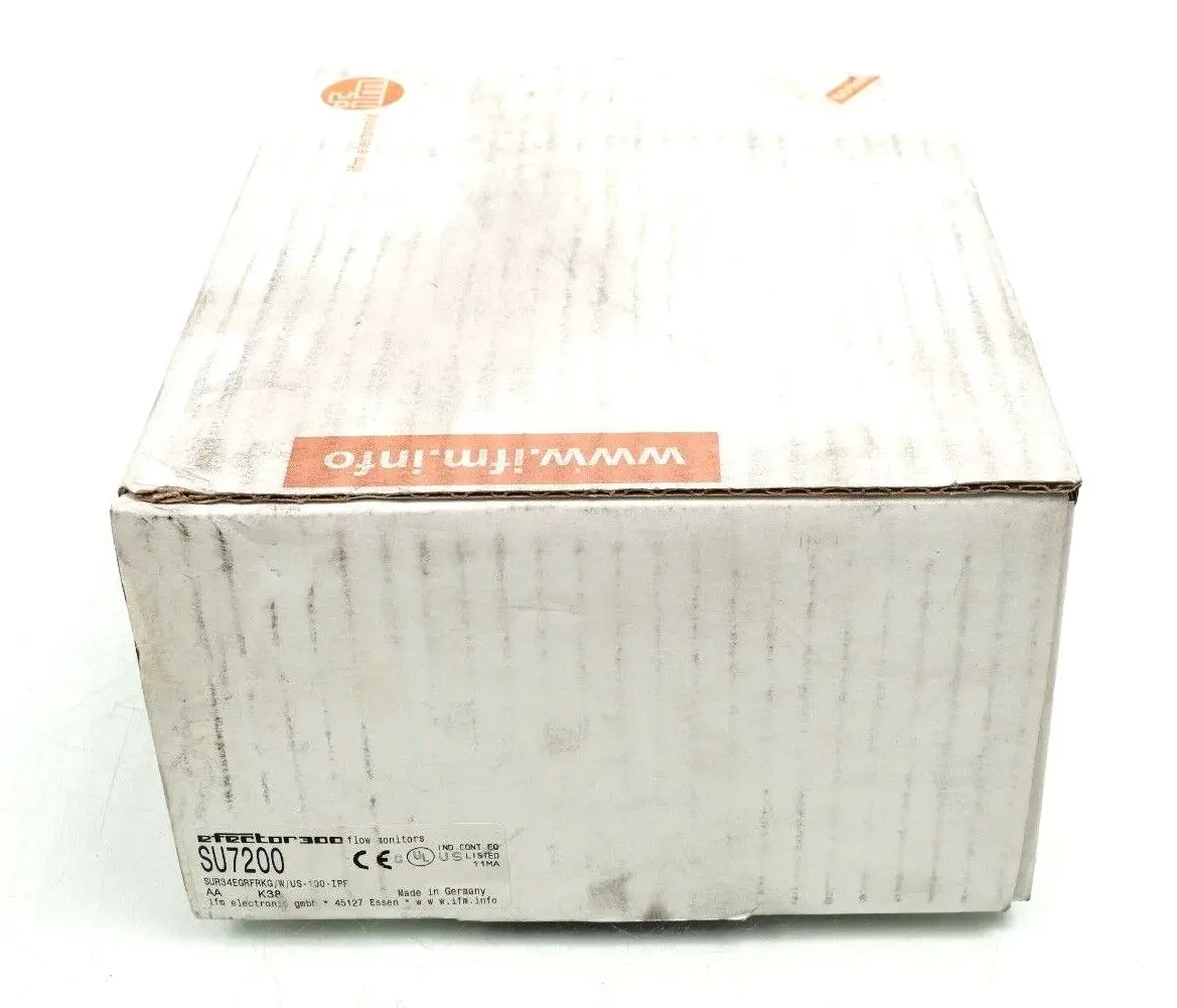 Produktfoto 1 von Ifm Ultraschall-Durchflusssensor SUR34HGBFPKG/W/US-100-IPF | SU7200