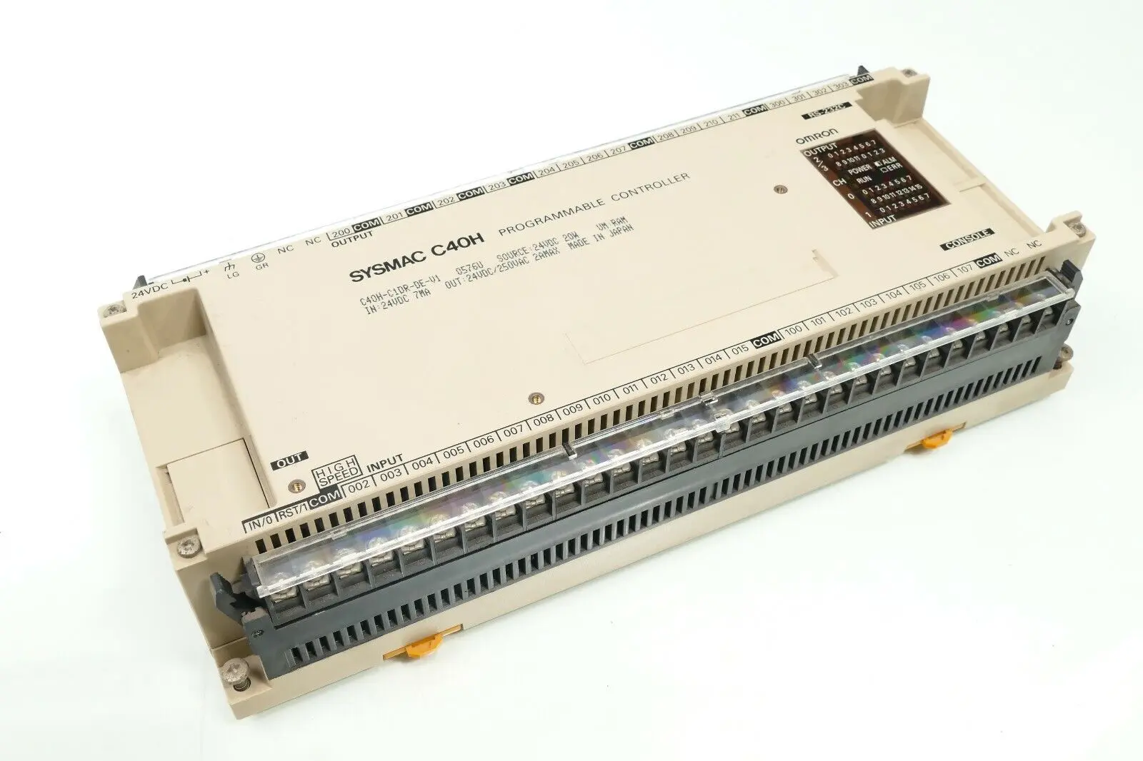 Produktfoto 1 von Omron SYSMAC C40H Programmable Controller | C40H-C1DR-DE-V1