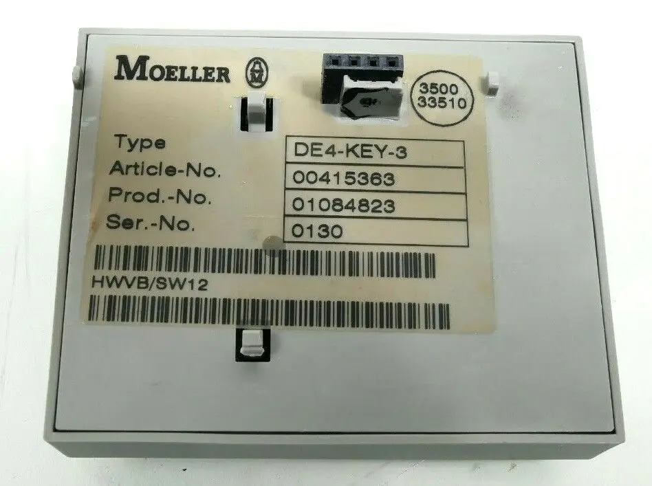 Produktfoto 1 von Moeller Bedieneinheit DE4-KEY-3 | 00415363
