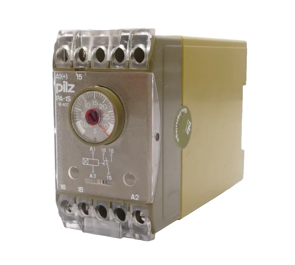 Produktfoto 1 von Pilz PA-1S Zeitrelais | PA-1S/30s/42V~/1Uz | 445420