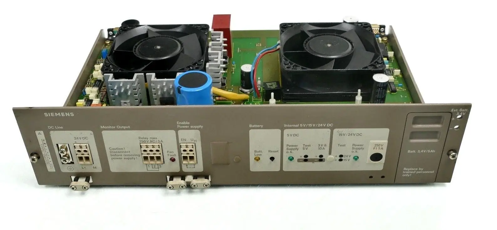 Produktfoto 1 von Siemens SIMATIC S5 Stromversorgung 6ES5 955-3NA11 | E:09 | 6ES5955-3NA11