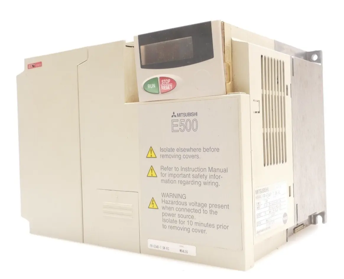 Produktfoto 1 von Mitsubishi E500 Frequenzumrichter 7,5kW | FR-E540-7.5K-EC
