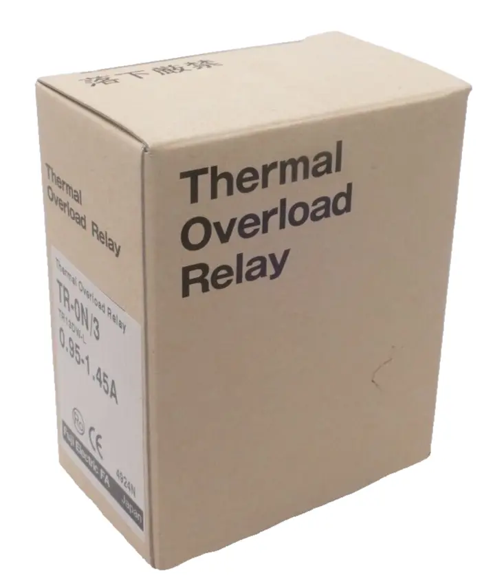 Produktfoto 1 von Fuji Electric Thermal Overload Relay 0.95-1.45A | TR13DW-L | TR-0N/3