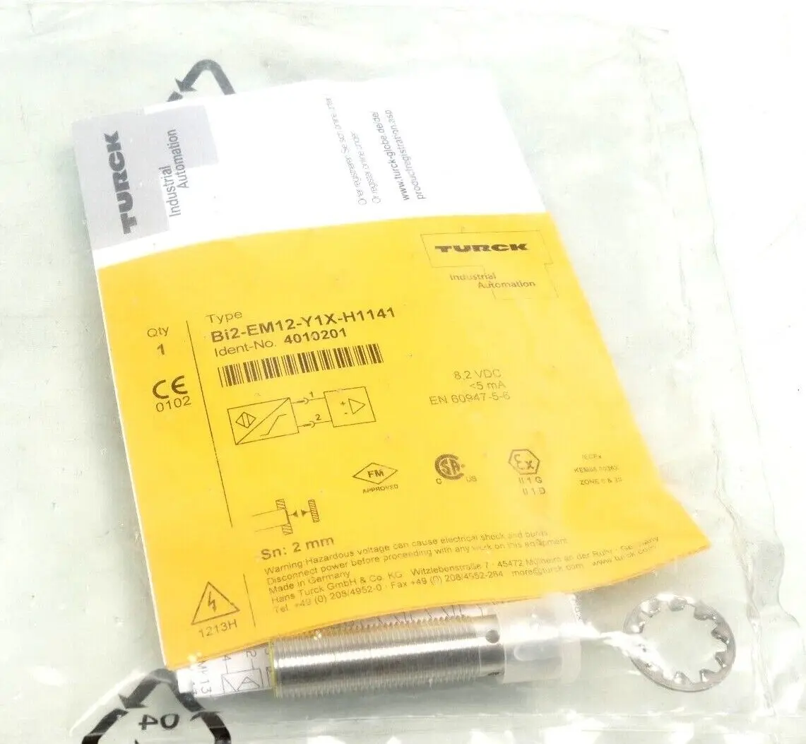 Produktfoto 1 von TURCK 4010201 Näherungssensor Bi2-EM12-Y1X-H1141