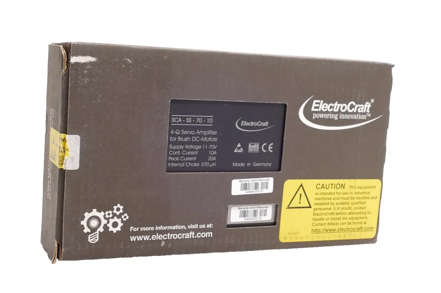 Produktfoto 1 von ElectroCraft 4-Q Servoverstärker | V.2 | SCA-SS-70-10