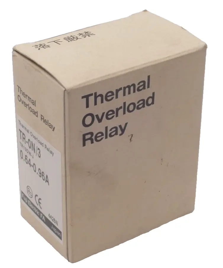 Produktfoto 1 von Fuji Electric Thermal Overload Relay 0,64-0,96A | TR13DW-J | TR-0N/3