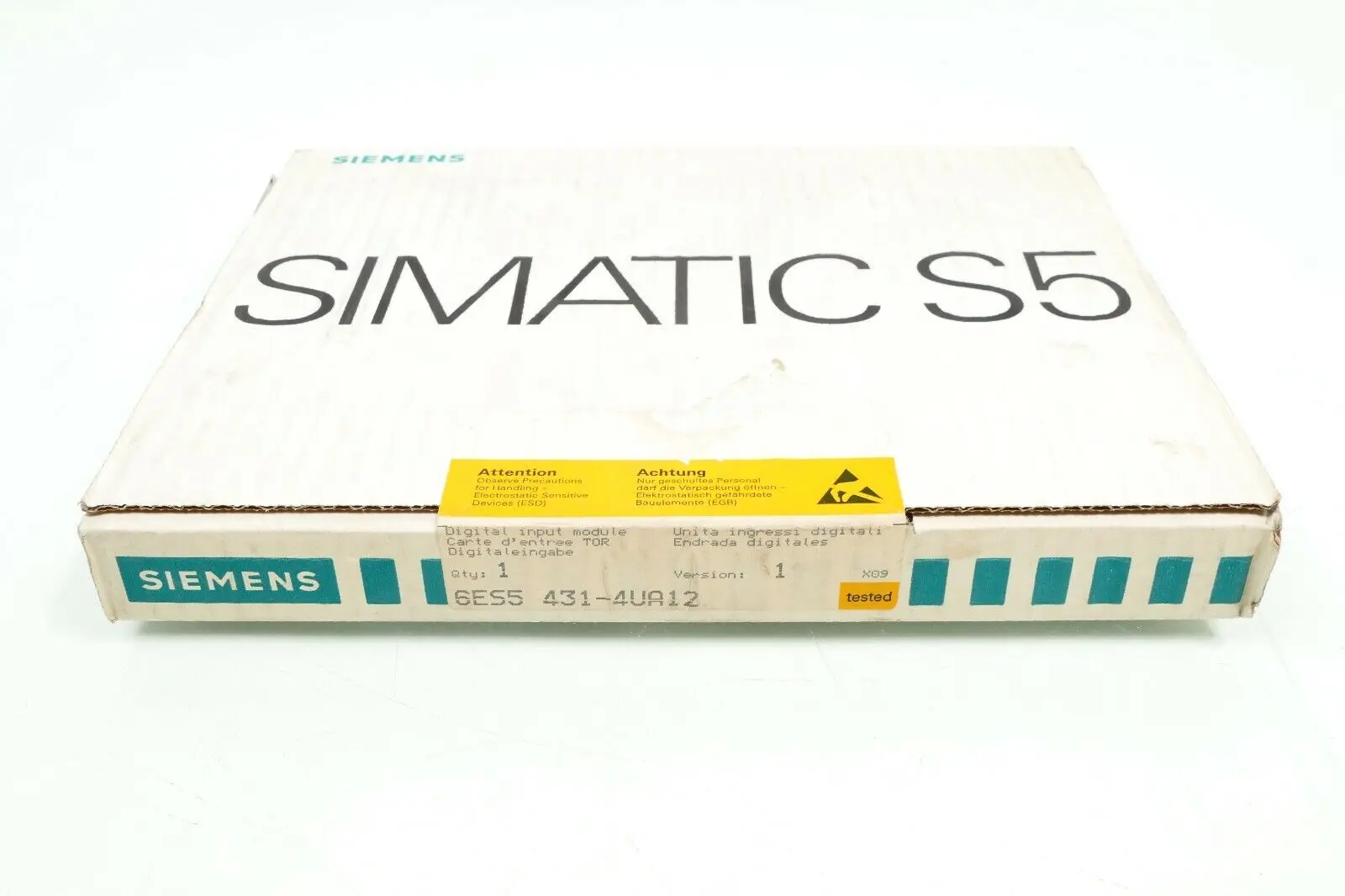 Produktfoto 1 von Siemens SIMATIC S5 Digitaleingabe 6ES5431-4UA12 | V: 01 | 6ES5 431-4UA12