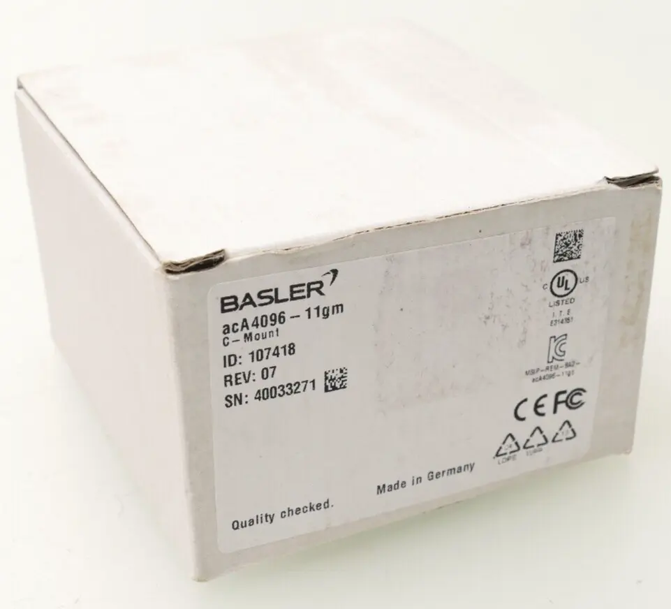 Produktfoto 1 von Basler 107418 Kamera acA4096-11gm | Rev: 07