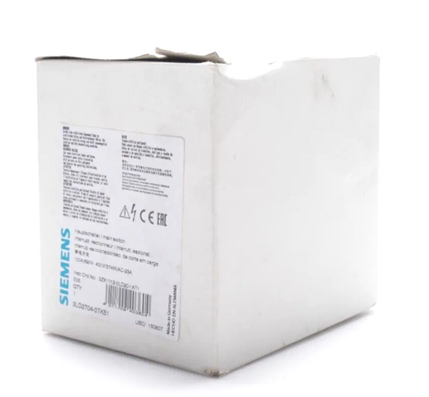 Produktfoto 1 von Siemens Hauptschalter 3LD2 704-0TK51 | E:05 | 3LD2704-0TK51