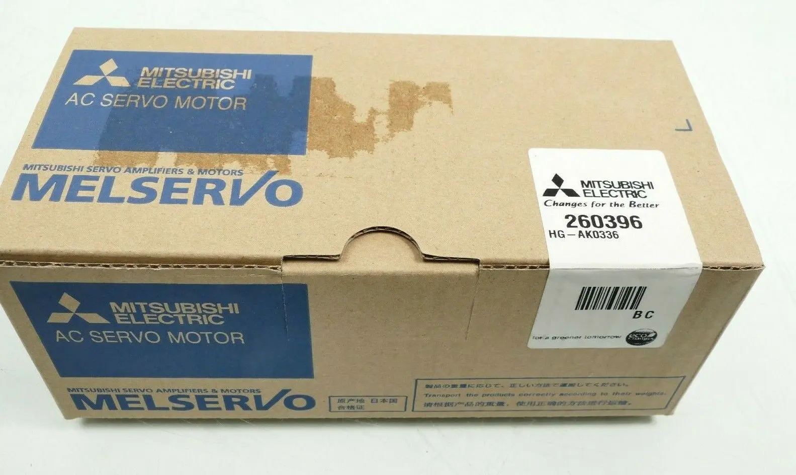 Produktfoto 1 von Mitsubishi Electric AC Servomotor | HG-AK0336