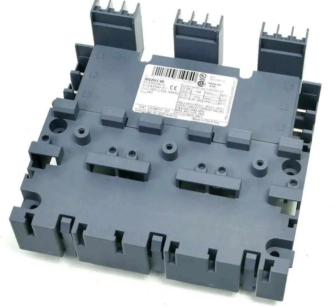 Produktfoto 1 von 2x Siemens SIRIUS Sammelschiene 3RV2 917-4B | E:04 | 3RV2917-4B