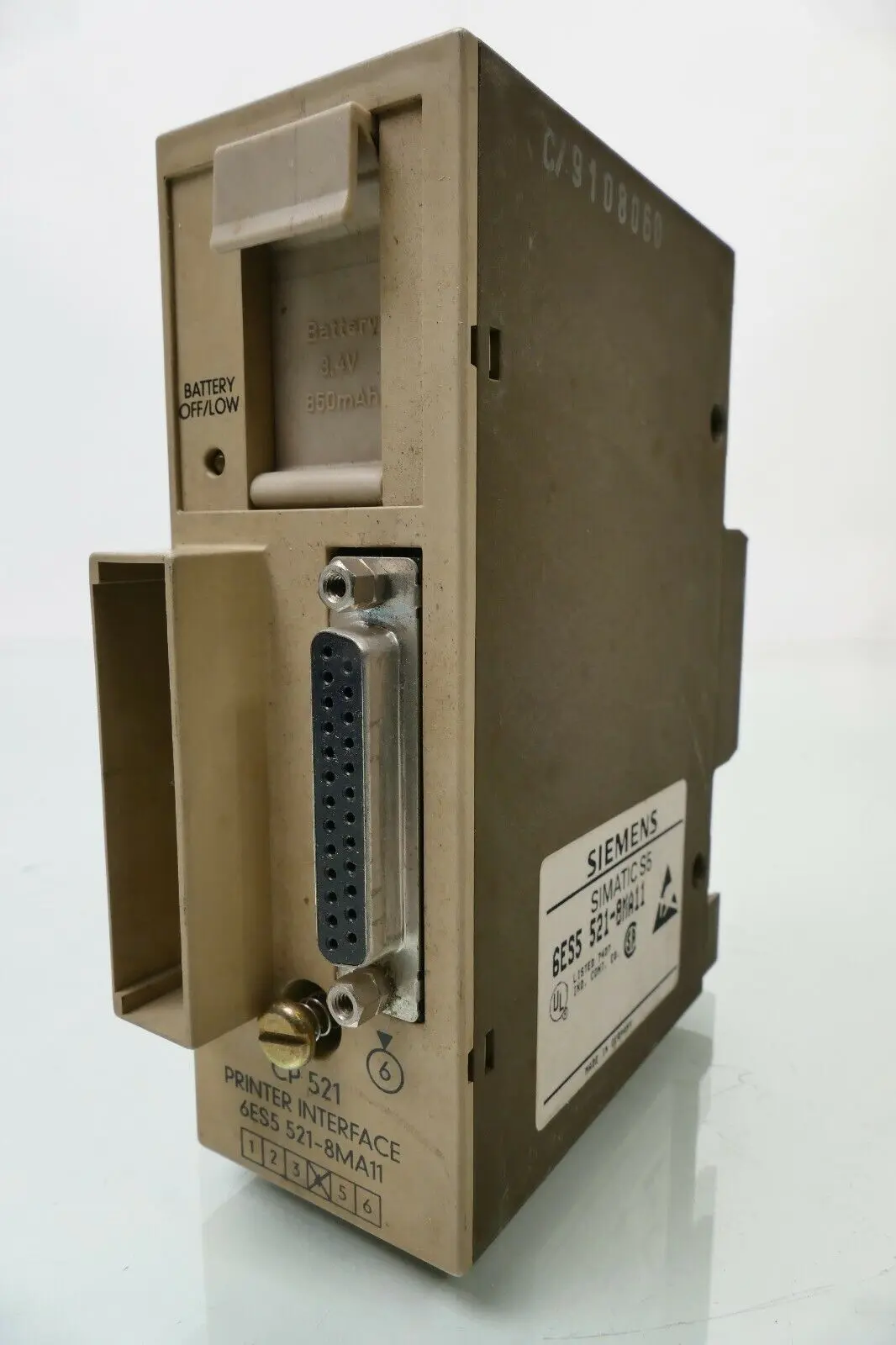 Produktfoto 1 von Siemens SIMATIC S5 | 6ES5 521-8MA11 | E:04 | 6ES5521-8MA11