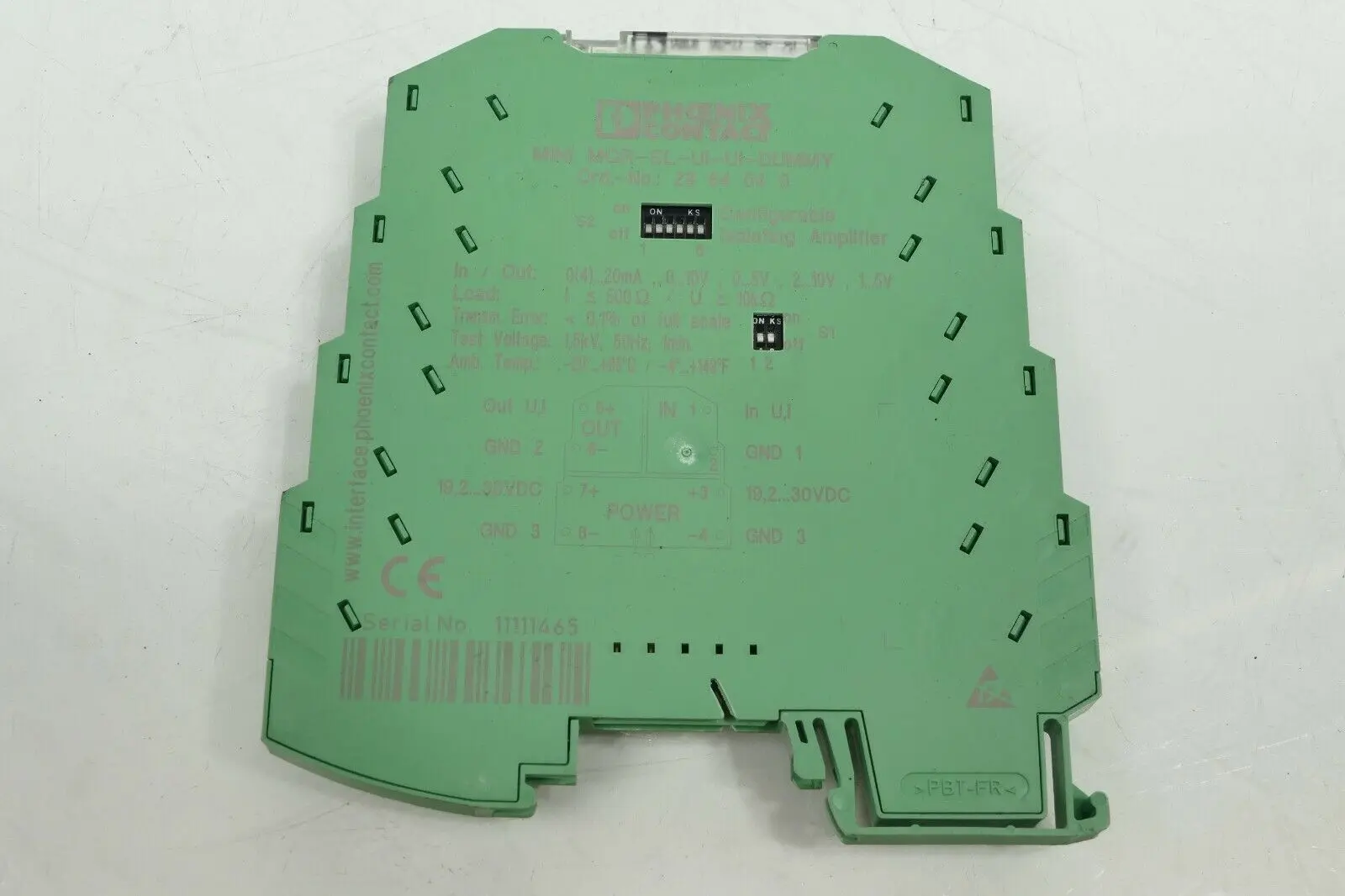 Produktfoto 1 von Phoenix Contact Dummy 28 64 04 0 | MCR-SL-UI-UI-DUMMY | 2864040