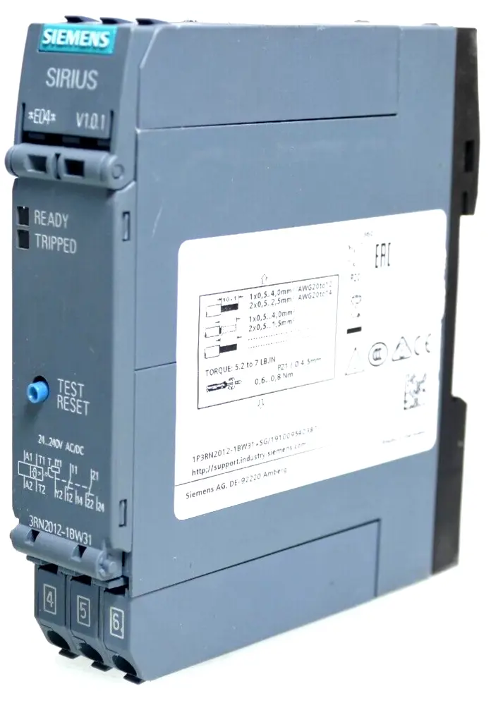 Produktfoto 1 von Siemens Thermistormotorschutz 3RN2 012-1BW31 | E:04 V1.0.1 | 3RN2012-1BW31