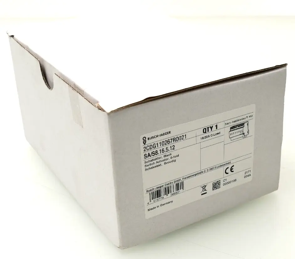 Produktfoto 1 von Busch-Jaeger SA/S8.16.5.12 Schaltaktor, 8fach | 2CDG110267R0021