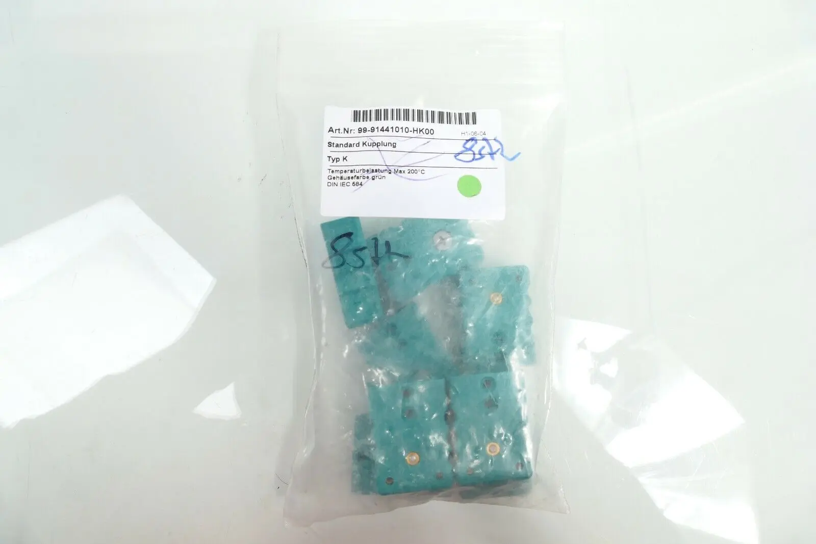 8x Guenther Standardbuchse Typ K Mat: PVC 200°C | 99-91441010-HK00