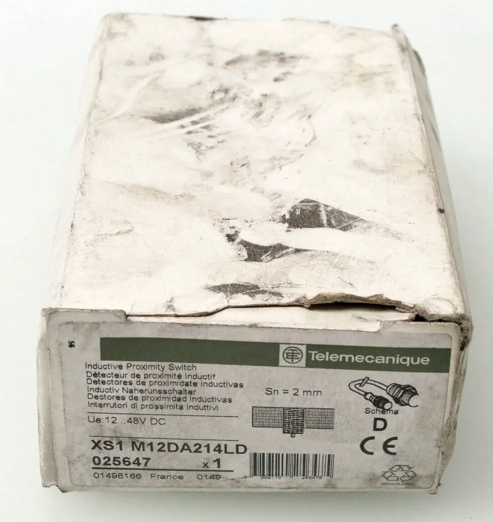 Produktfoto 1 von Telemecanique 025647 Induktiver Näherungsschalter XS1 M12DA214LD