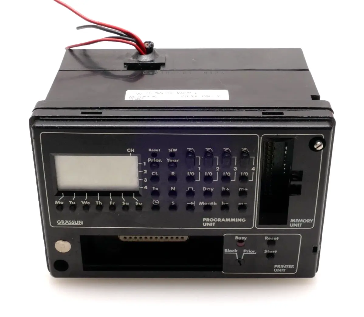 Produktfoto 1 von GRÄSSLIN MIL 96/4 DIGI 322JFPD (220-240V~AC 50-60Hz T55 R150h) PROGRAMMING UNIT