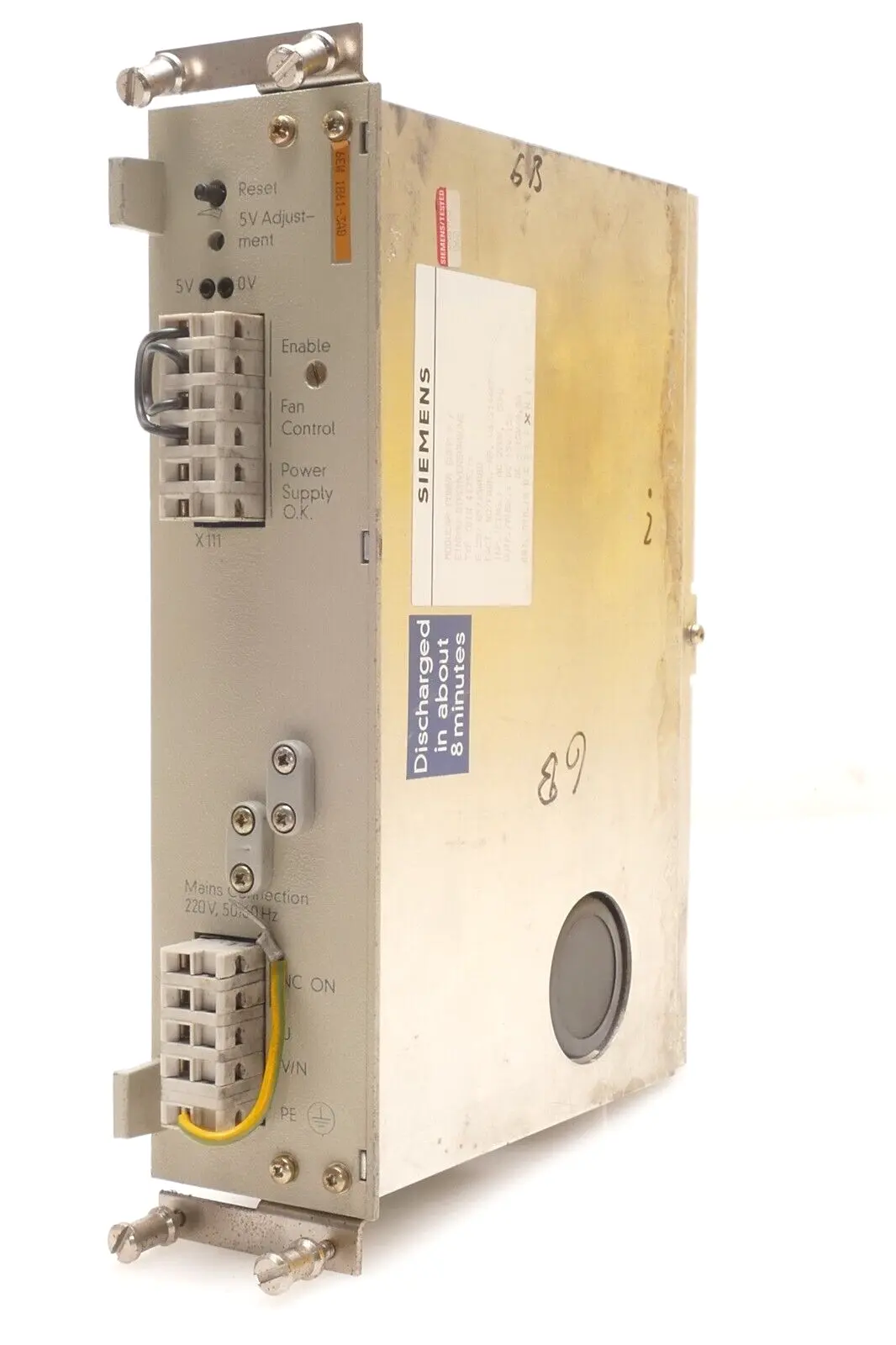 Produktfoto 1 von Siemens 6EW5 1861-3AB Einbau-Stromversorgung-Modular 6EW1861-3AB E:G