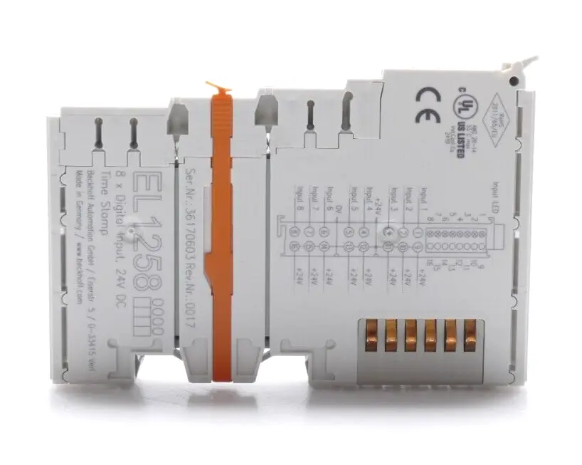 Produktfoto 1 von Beckhoff EtherCAT-Klemme 8-Kanal-Digital-Eingang | EL1258