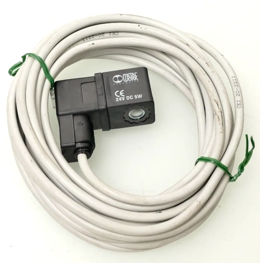 Produktfoto 1 von CNE Magnetventil V5 24VAC-DC + Metalwork Pneumatik 24V DC 5W + CEI 20-22II
