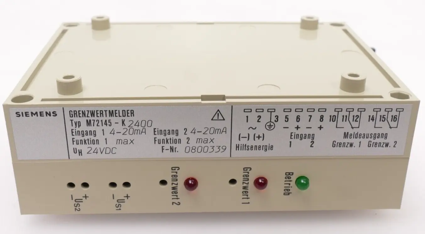 Produktfoto 1 von Siemens M72145-K Grenzwertmelder | M72145-K2400
