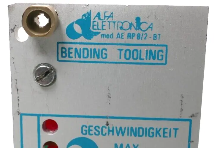 Alfa Elettronica Bending Tooling Modulkarte AE RP 8/2 | mod AE RP 8/2-BT