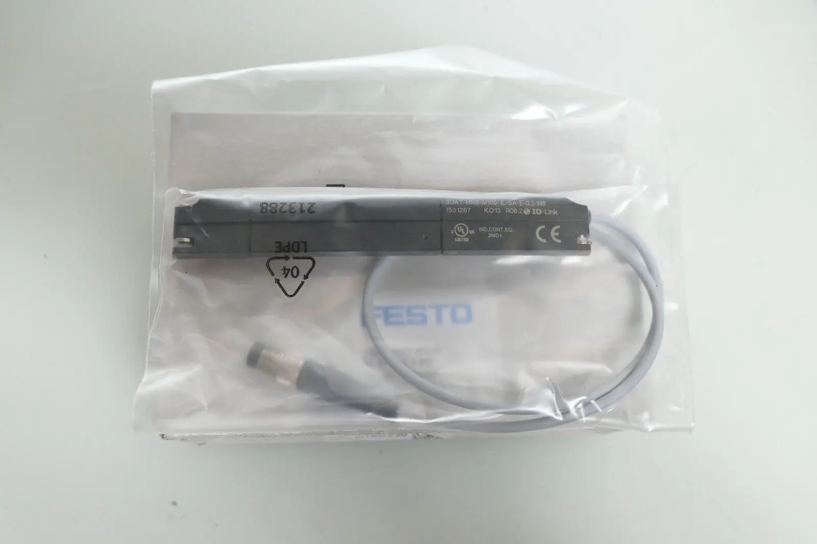 Produktfoto 1 von Festo Positions-Transmitter SDAT-MHS-M100-1L-SA-E-0.3-M8 | 1531267
