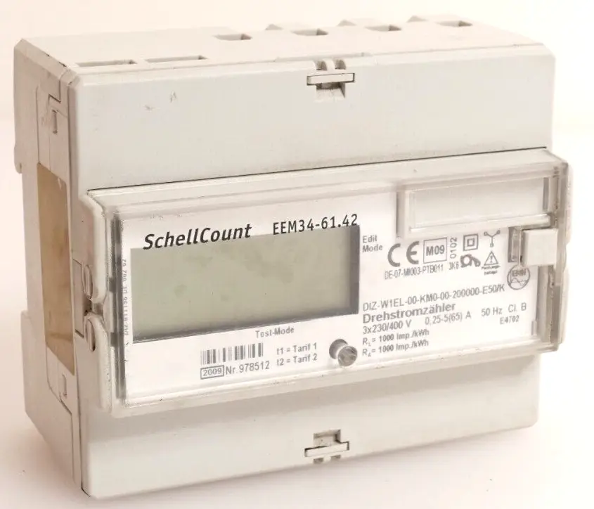 Produktfoto 1 von SchellCount EEM34-61.42 Drehstromzähler DIZ-W1EL-00-KM0-00-200000-E50/K