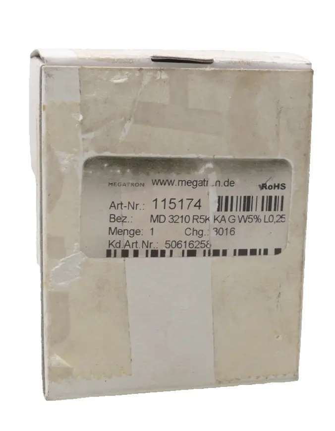 Produktfoto 1 von Megatron Multiturn Drehpotentiometer mit Einstellknopf MD3210 | 115174