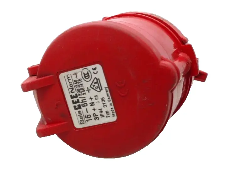 Produktfoto 1 von Bals CEE Norm Qick Connect Kupplung 16-6h | 200/346/240/416~ | 3136