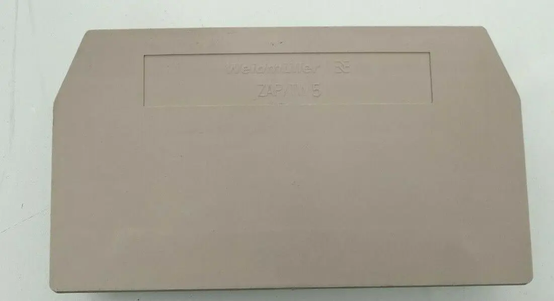 Produktfoto 1 von 10x Weidmüller Abschlussplatte | ZAP/TW5